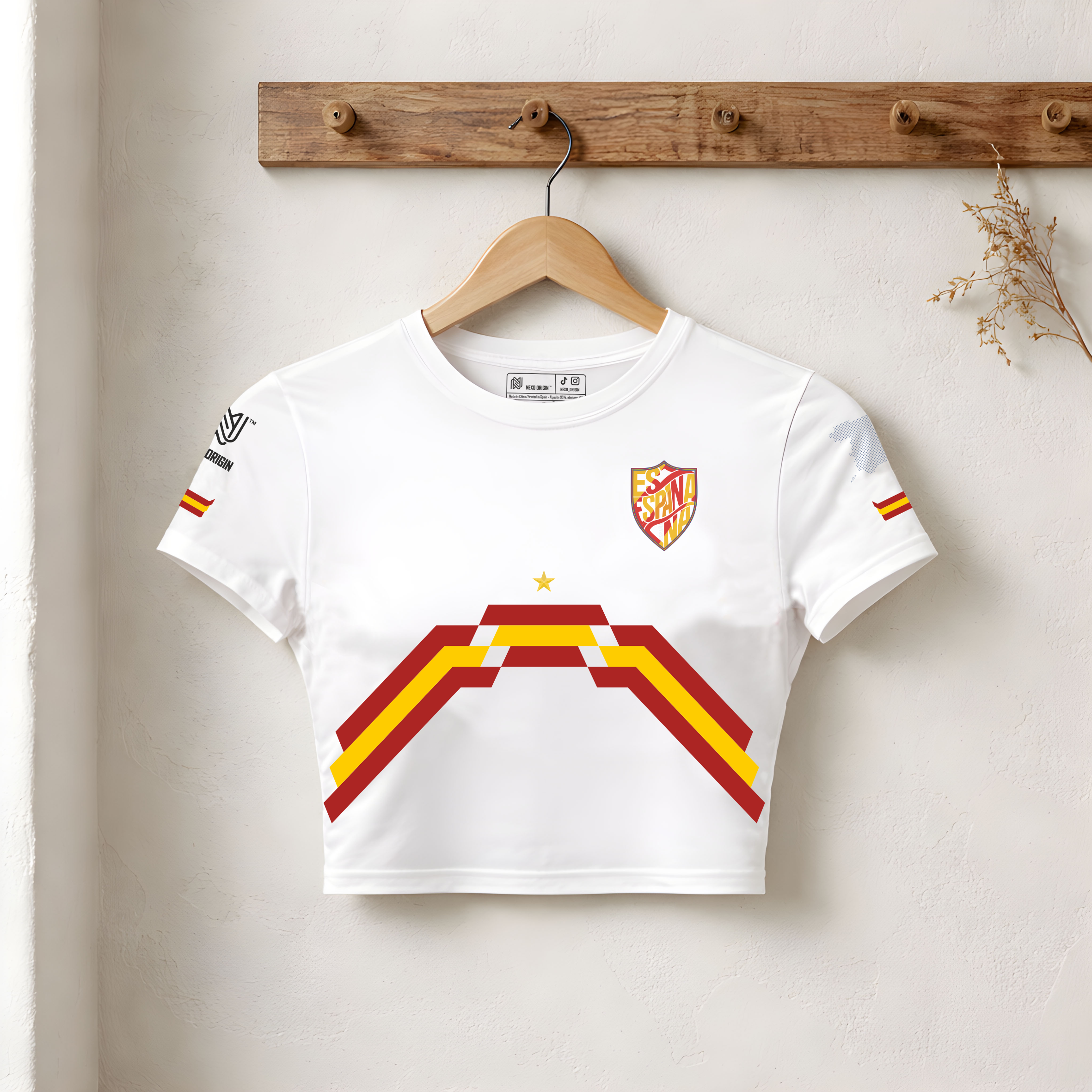 Iberian Heritage | Crop top ajustado